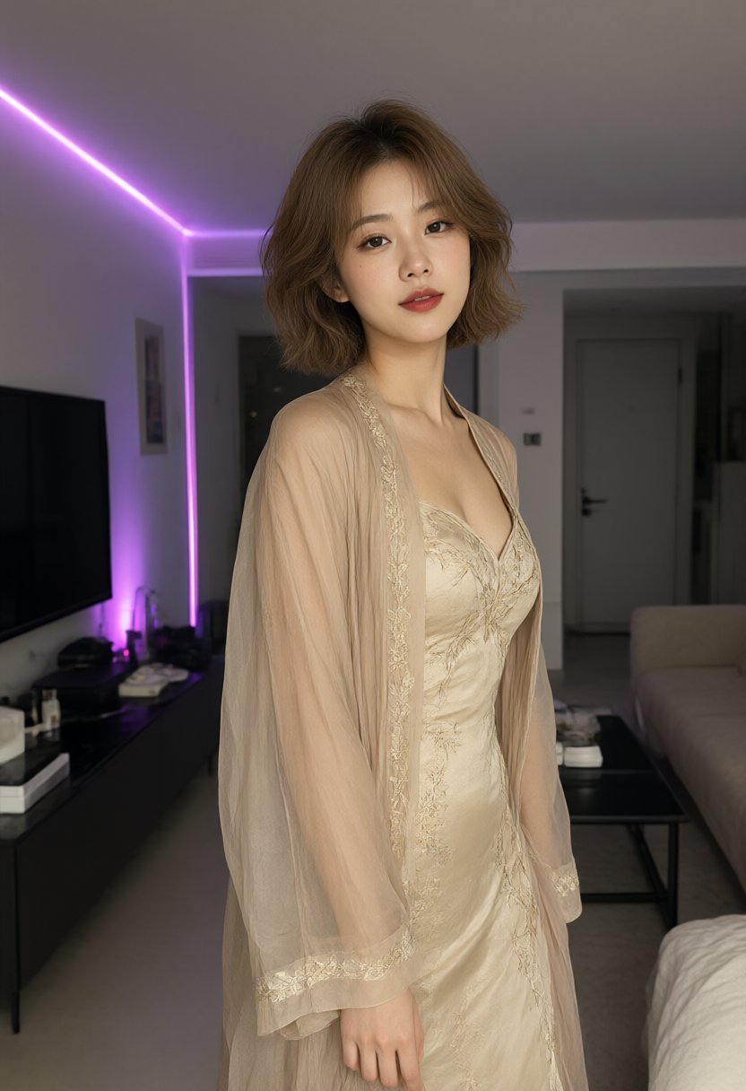夜深灯明时